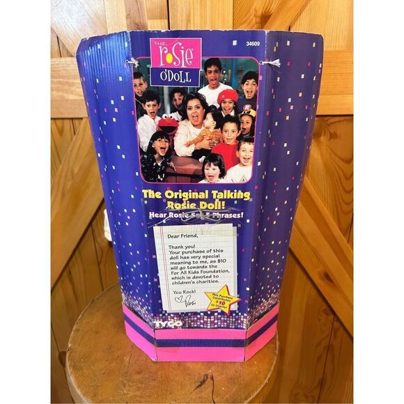 The Original ROSIE O'DOLL"m Talking Doll by TYCO IN ORIGINAL BOX (8232) Works - Picture 3 of 9